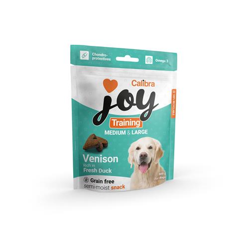 Calibra Joy Dog Training M&L Venison&Duck 300 g Calibra Joy
