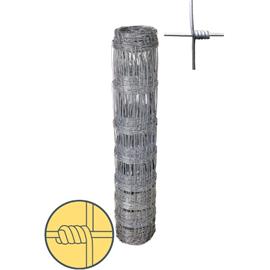 Uzlové pletivo zinkované s okem 15 cm, výška 120 cm , délka 50 m