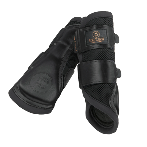 Chrániče Eskadron Mesh Platinum, černé - vel. Cob Chrániče Eskadron Mesh Platinum, černé, Cob