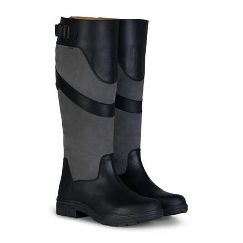 Zimní boty Horze Waterford, černo-šedé - vel. 40 Boty zimní Horze Waterford, černé, 40