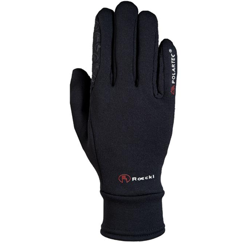 Zimní jezdecké rukavice Roeckl Warwick - černé, vel. 10,5 Rukavice zimní Roeckl, WARWICK, černé, vel. 10,5