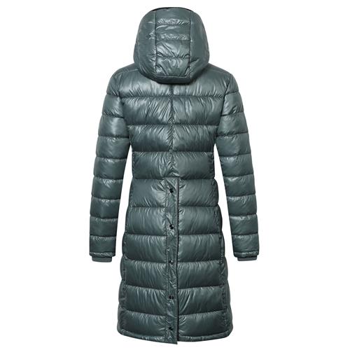 Dámský zimní kabát Covalliero 2023, tlumený olivový - vel. XXS Kabát zimní Covalliero 2023, olivový, XXS