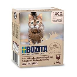 Bozita tetrapak kočka, kuřecí a krůtí v omáčce 370 g