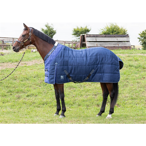 Stájová deka Harrys Horse 300g, modrá jeans - 145 cm Deka stájová HH, 300 gr, modrá jeans, 145 cm