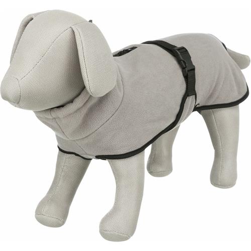 Fleece kabátek pro psy Grenoble, šedý - M-L - 55 cm Obleček pro psy kabátek Grenoble, šedý.
