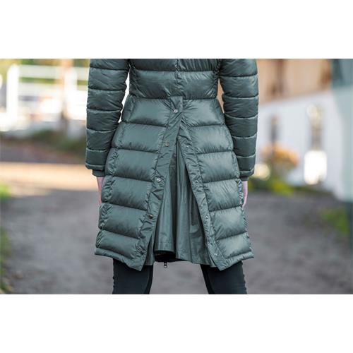 Dámský zimní kabát Covalliero 2023, tlumený olivový - vel. XL Kabát zimní Covalliero 2023, olivový, XL