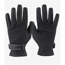 Zimní kožené rukavice B-Vertigo Milan, černé
