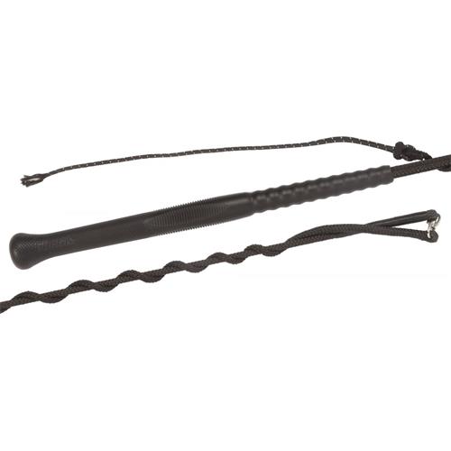 Lonžovací bič Fleck - černý, 200 cm Bič lonžovací Fleck, černý, 200 cm