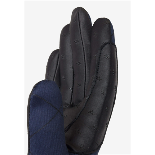 Zimní rukavice Horze Tula, modro-černé - vel. 8 Rukavice Horze Tula, černé, 8