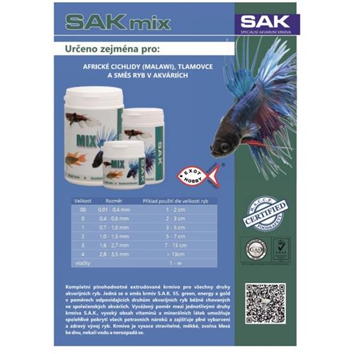 S.A.K. Mix granule, 75 g - vel. 0 S.A.K. Mix granule, vel. 0, 75 g