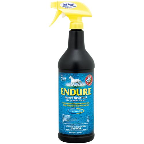 Potřeby pro koně: Repelent Farnam Endure Sweat-Resistant Fly 946 ml Repelent proti hmyzu Farnam Endure Sweat - Resistant Fly 946 ml