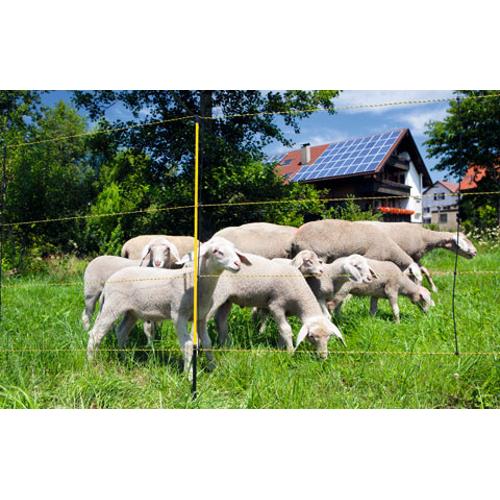 Síť pro elektrické ohradníky na ovce EasyNet v. 105 cm, d. 50 m, jednoduchá špička Síť pro elektrické ohradníky na ovce EasyNet v. 105 cm, d. 50 m, jednoduchá špička