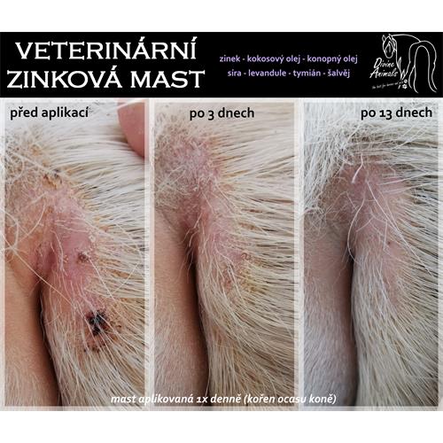 Veterinární zinková mast - 100 ml Zinková veterinární mast, 100 ml