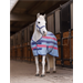 Odpocovací deka Horze Star, pruhovaná, Pony - vel. 95 cm Deka odpocovací Horze Star, modrá, 95