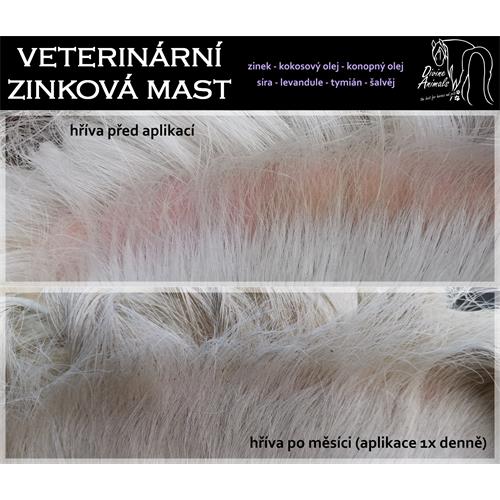 Veterinární zinková mast - 250 ml Zinková veterinární mast, 250 ml