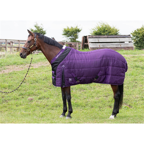 Stájová deka Harrys Horse 200g, fialová - 145 cm Deka stájová HH 200 gr, fialová, 145 cm