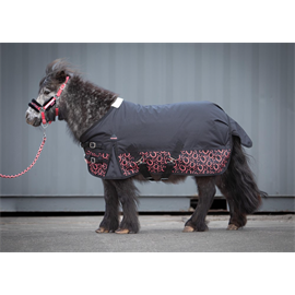Nepromokavá deka Harrys Horse Stout 200 g, černá, Pony