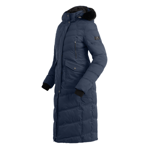 Dámský zimní kabát ELT Saphira, modrý - modrý, vel. M Kabát zimní ELT SAPHIRA, modrý, M