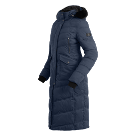 Dámský zimní kabát ELT Saphira, modrý