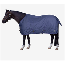 Nepromokavá deka Horze Star 150 g, modrá, Pony