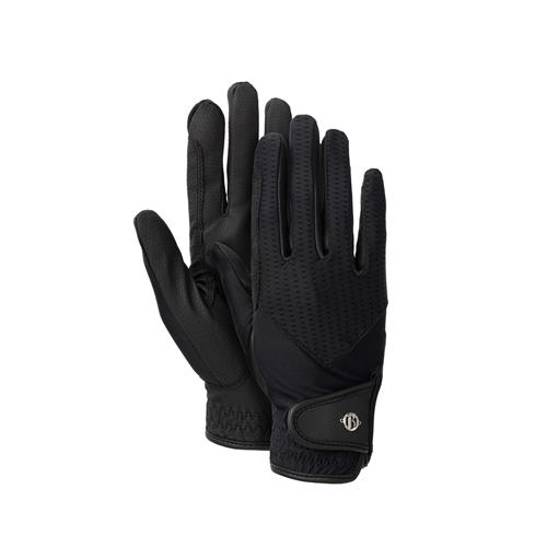 Jezdecké rukavice B-Vertigo Paola, černé - vel. 7 Rukavice Vertigo Paola, černé, vel. 7