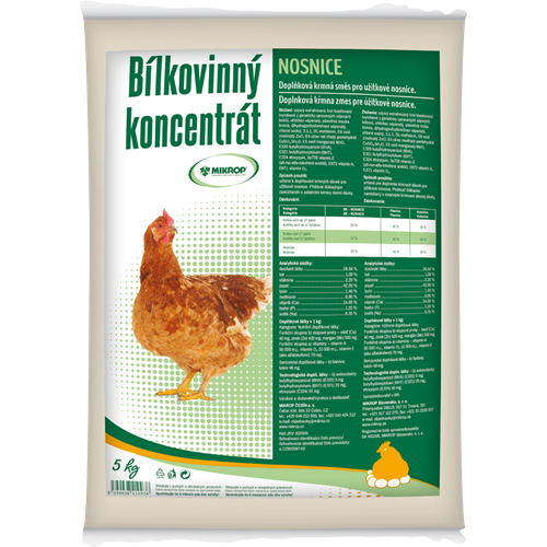 BK Nosnice MIKROP - bílkovinný koncentrát - 5 kg BK Nosnice MIKROP