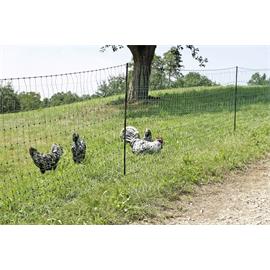 Síť pro drůbež PoultryNet, zelená, vodivá, výška 106 cm, délka 50 m, dvojitá špička Síť pro drůbež PoultryNet, zelená, vodivá, výška 106 cm, délka 50 m, dvojitá špička