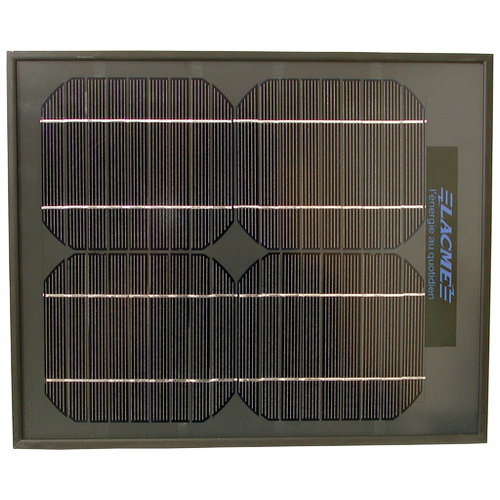 Solární panel 12V/14W LACME pro elektrický ohradník DUO D1 a D2 Solární panel LACME pro elektrický ohradník DUO D1 a D2, 10 W/12 V