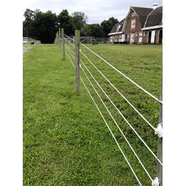 Ocelový drát s plastovým obalem TopLine Horse Wire 6 mm, 200 m Ocelový drát s plastovým obalem TopLine Horse Wire 6 mm, 200 m