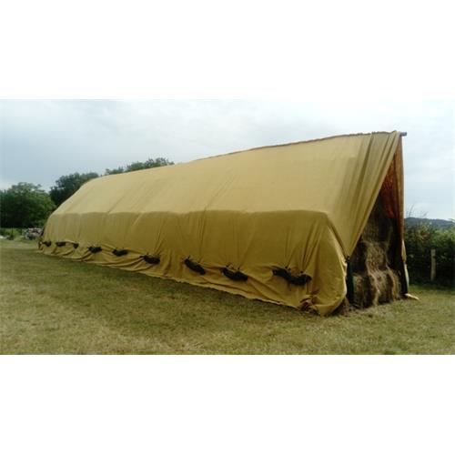 Prodyšná tkanina na zakrytí balíků sena a slámy Velitex Subtex - 13 x 25 m Prodyšná tkanina na zakrytí balíků sena a slámy Velitex Subtex, 13 x 25 m