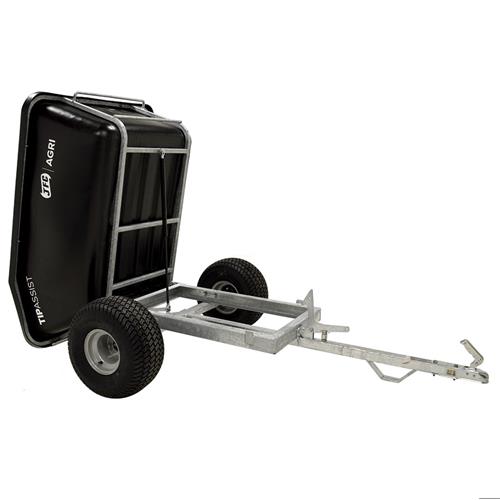 Výklopný dvoukolový vozík za čtyřkolku nebo auto 500 l Výklopný dvoukolový vozík za čtyřkolku nebo auto 500 l