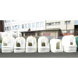 Bouda pro telata - velká CH 110 W (195x145x130 cm) bílá Bouda pro telata - velká CH 110 W (195x145x130 cm) bílá