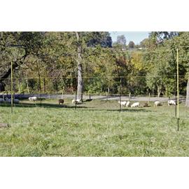 Síť pro elektrické ohradníky na ovce EasyNet v. 105 cm, d. 50 m, jednoduchá špička Síť pro elektrické ohradníky na ovce EasyNet v. 105 cm, d. 50 m, jednoduchá špička