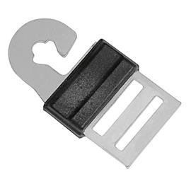 Spojka na pásku Litzclip ke vchodu, nerez, 4 ks - na 10 - 20 mm pásky Spojka na pásku do 20 mm Litzclip ke vchodu, nerez, 4 ks