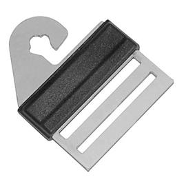 Spojka na pásku Litzclip ke vchodu, nerez, 4 ks - na 10 - 20 mm pásky Spojka na pásku do 20 mm Litzclip ke vchodu, nerez, 4 ks