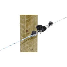 Spojka na lano pro elektrické ohradníky do 6 mm s háčkem Spojka na lano pro elektrické ohradníky do 6 mm s háčkem