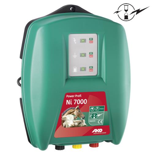 Zdroj pro elektrický ohradník AKO Power Profi Ni 7000, síťový, 7 J Elektrický ohradník Power Profi Ni 7000