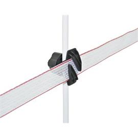 Izolátor pro elektrické ohradníky AKO, VarioPlus - páska do 4 cm, průměr tyče do 17 mm Izolátor pro elektrické ohradníky AKO, VarioPlus - páska do 4 cm, průměr tyče do 17 mm
