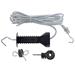 Vchod do ohrady pro elektrické ohradníky s gumou - 4,5 - 9 m Vchod do ohrady pro elektrické ohradníky s gumou