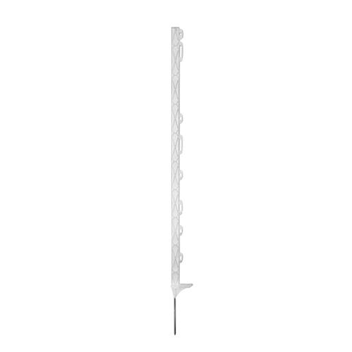 Tyčka pro elektrický ohradník AKO TITAN plast bílý, 8 úchytů, 90 cm Tyčka pro elektrický ohradník AKO TITAN plast bílý, 8 úchytů, 90 cm