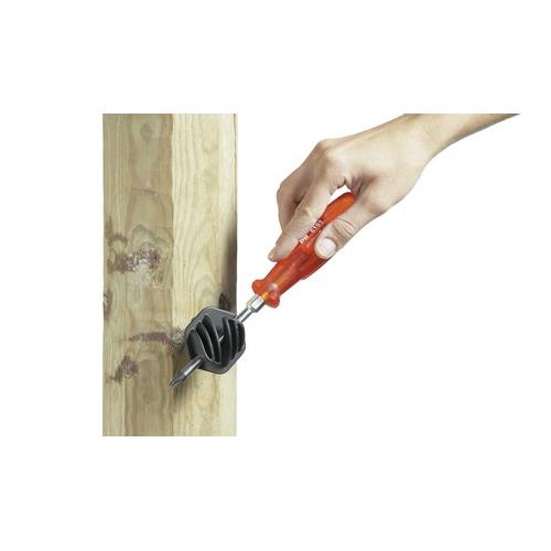 Izolátor pro elektrické ohradníky AKO, EASY Cord s vrutem 6 mm Izolátor pro elektrické ohradníky AKO, EASY Cord s vrutem 6 mm