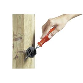 Izolátor pro elektrické ohradníky AKO, EASY Cord s vrutem 6 mm Izolátor pro elektrické ohradníky AKO, EASY Cord s vrutem 6 mm