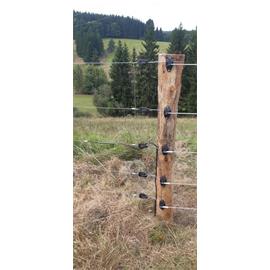 Izolátor pro elektrické ohradníky AKO, koncový k brance třístranný, balení 2 ks Izolátor pro elektrické ohradníky AKO, koncový k brance třístranný, balení 2 ks