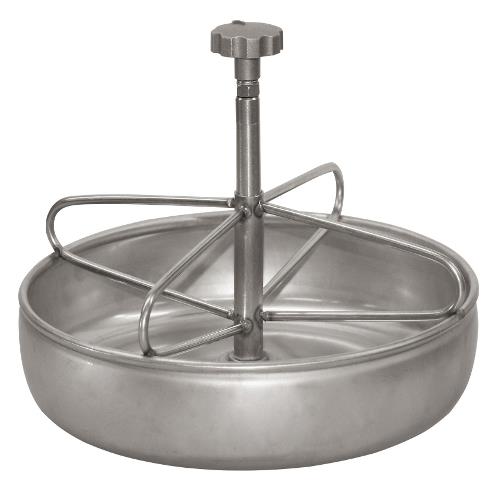 Krmítko pro selata nerez, 2 l, průměr 25 cm Krmítko pro selata nerez, 2 l, průměr 25 cm