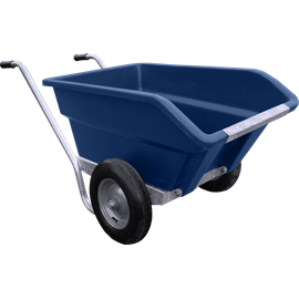 Dvoukolové výklopné zahradní kolečko na hnůj 250 l