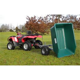 Výklopný dvoukolový vozík za čtyřkolku nebo traktor 500 l Výklopný dvoukolový vozík za čtyřkolku nebo traktor 500 l
