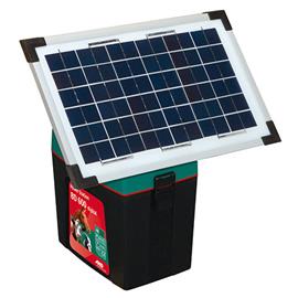 Solární panel  12V/5W pro elektrické ohradníky CP, PS a EcoPower plus Solární panel pro elektrický ohradník PS a EcoPower plus 8W/12 V + gel baterie 12V, 15 Ah + síťový a
