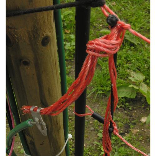 Síť pro elektrické ohradníky na ovce OVINET v. 90 cm, d. 50 m, dvojitá špička, oranžová Síť pro elektrické ohradníky na ovce OVINET v. 90 cm, d. 50 m, dvojitá špička, oranžová