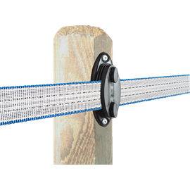 Izolátor pro elektrické ohradníky LACME, IRUCLOCK pro pásku do 40 mm, 15 ks Izolátor pro elektrické ohradníky LACME, RUCLOCK pro pásku do 40 mm, 15 ks