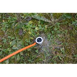 Zemnící tyč pro elektrické ohradníky - pozinkovaná, 1 m, 3/4